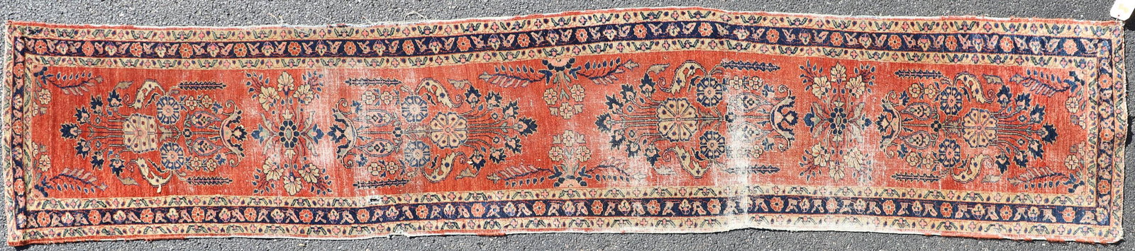 2'7" X 13'5" Semi Antique Persian Malayer Runner (1 of 7)