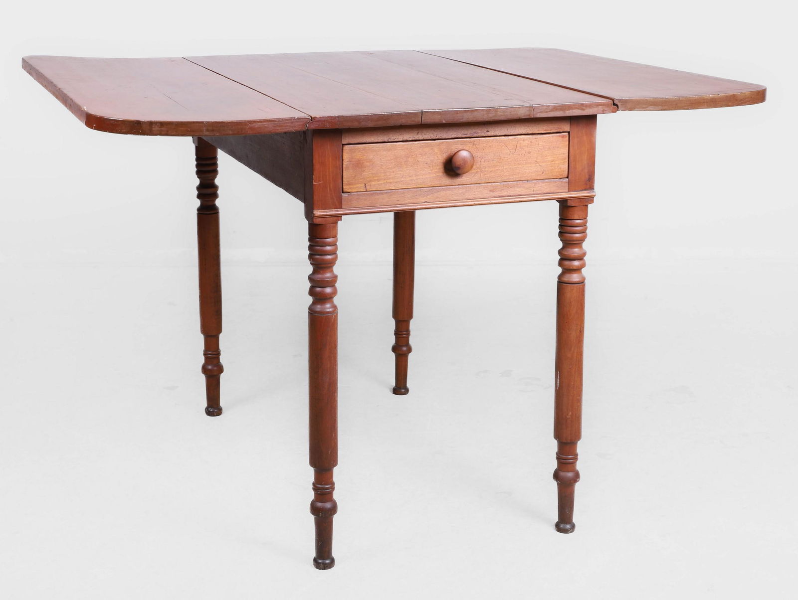 Sheraton one drawer drop leaf table (1 of 6)