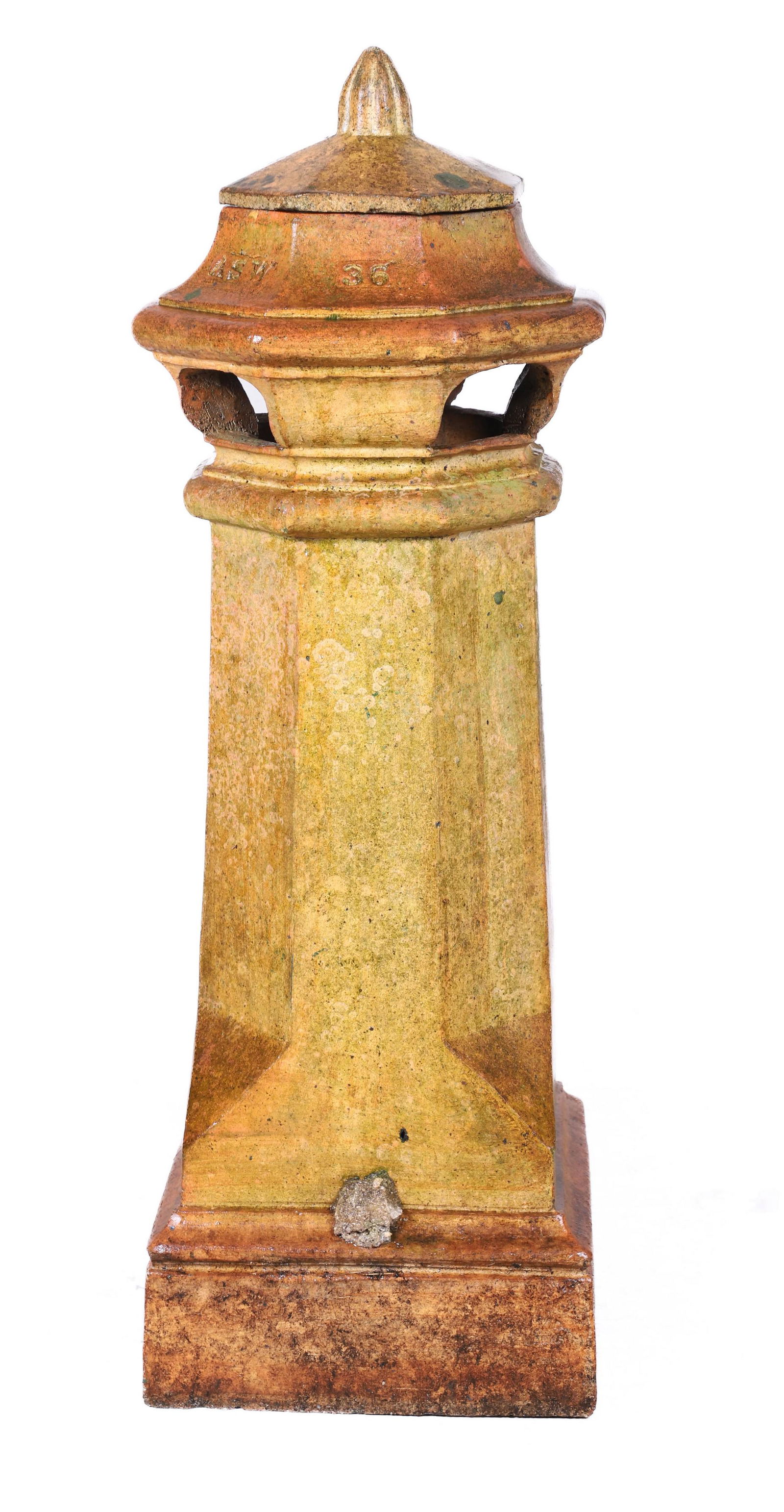 Terracotta garden post (1 of 4)