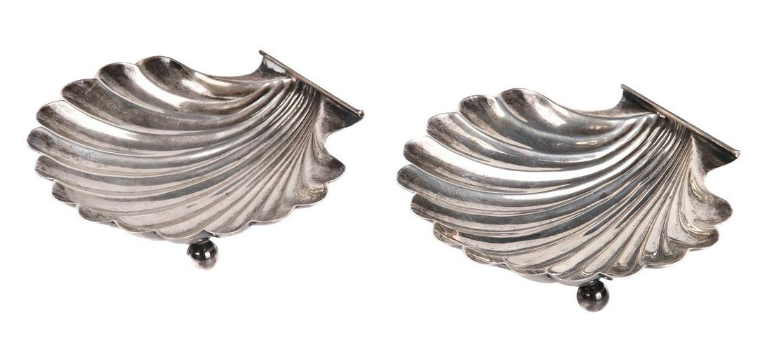 Pair of Cartier Sterling Nut Dishes, 3.585 TO (1 of 3)