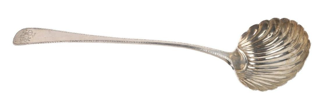 Richard Humphreys Coin Silver Ladle, 5.845 TO (1 of 4)