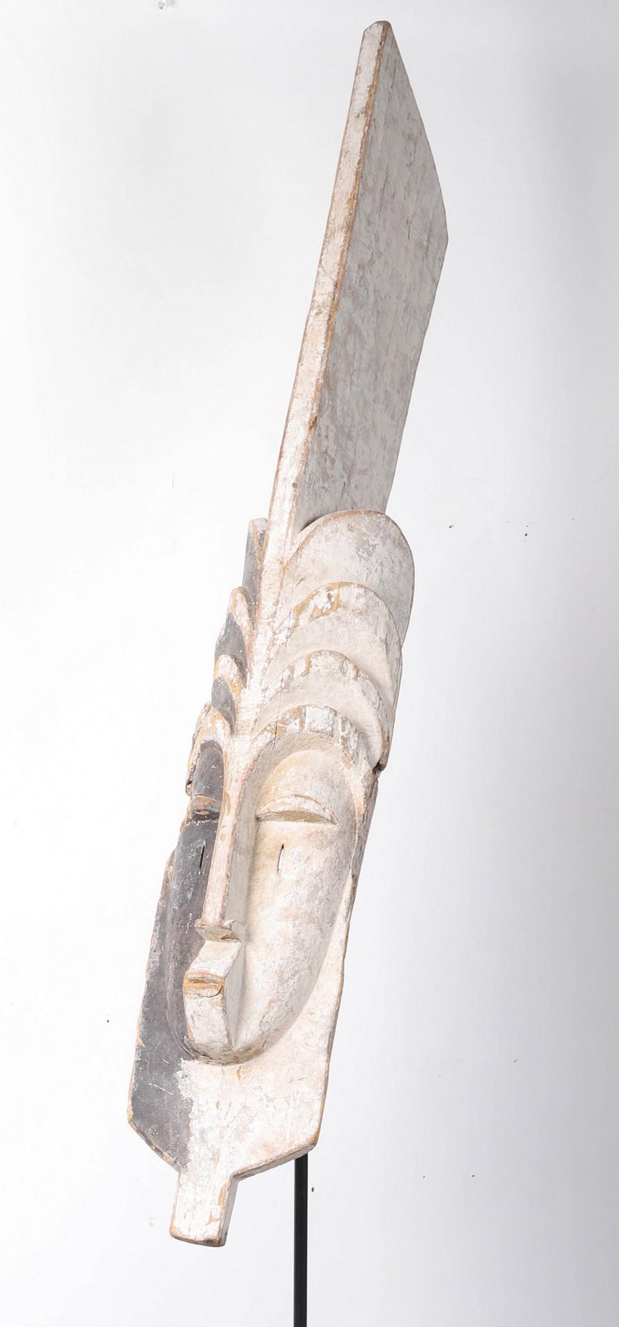 Large Carved Wood African Mask (1 of 5)