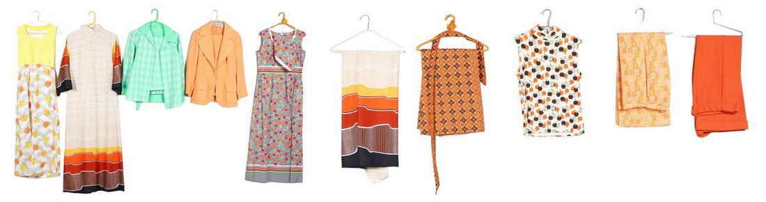 (9) Pc 60's/70's Garment Group (1 of 4)