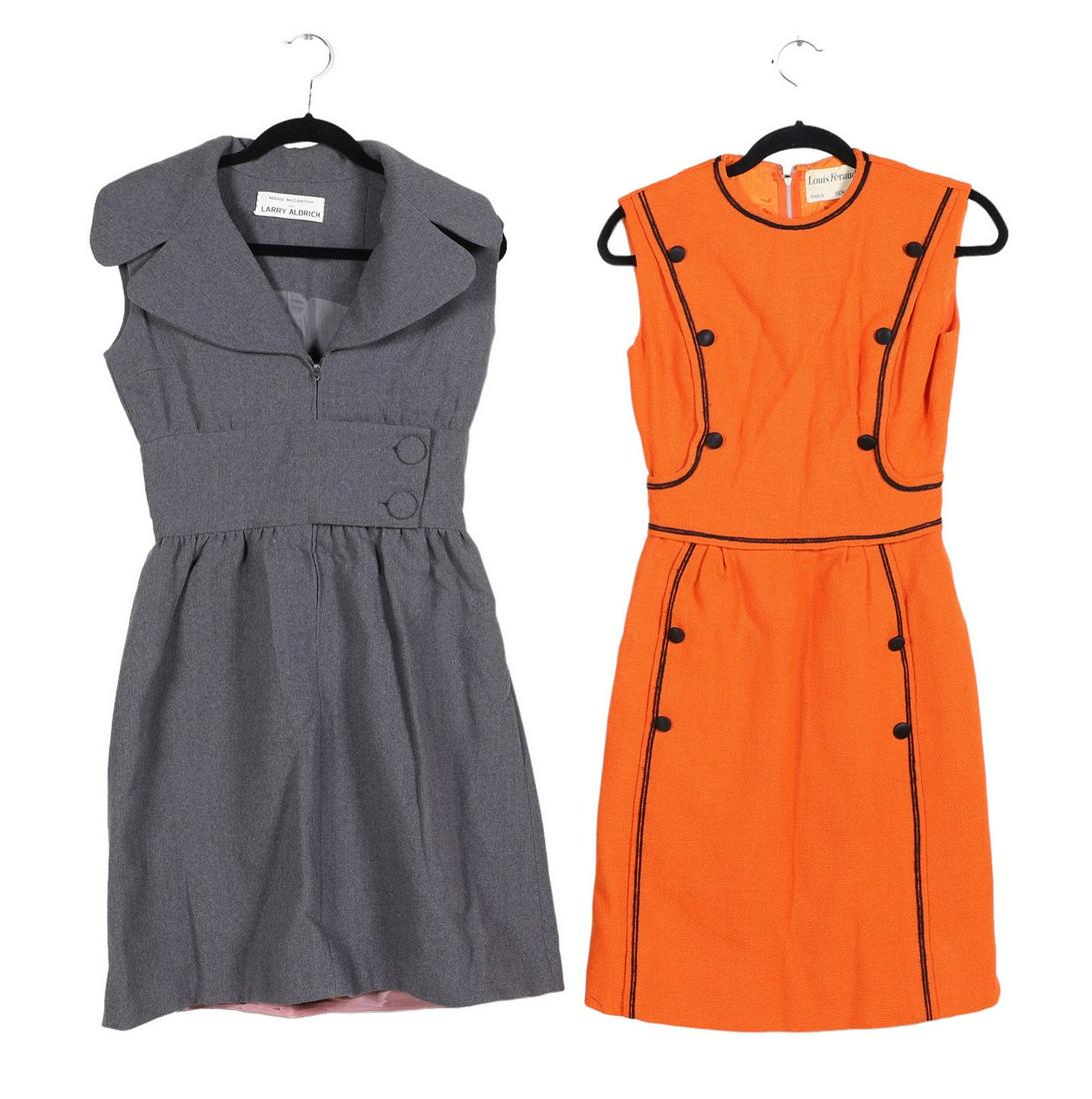 (2) 1960's Designer Dresses (1 of 2)
