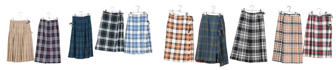 (11) Wool Plaid Skirts (1 of 5)