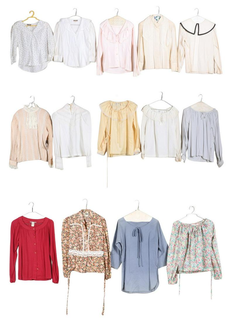 Special Collar Vintage Blouses (1 of 7)