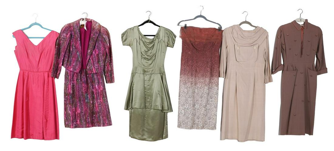 (6) 1950's/60's Dresses (1 of 7)