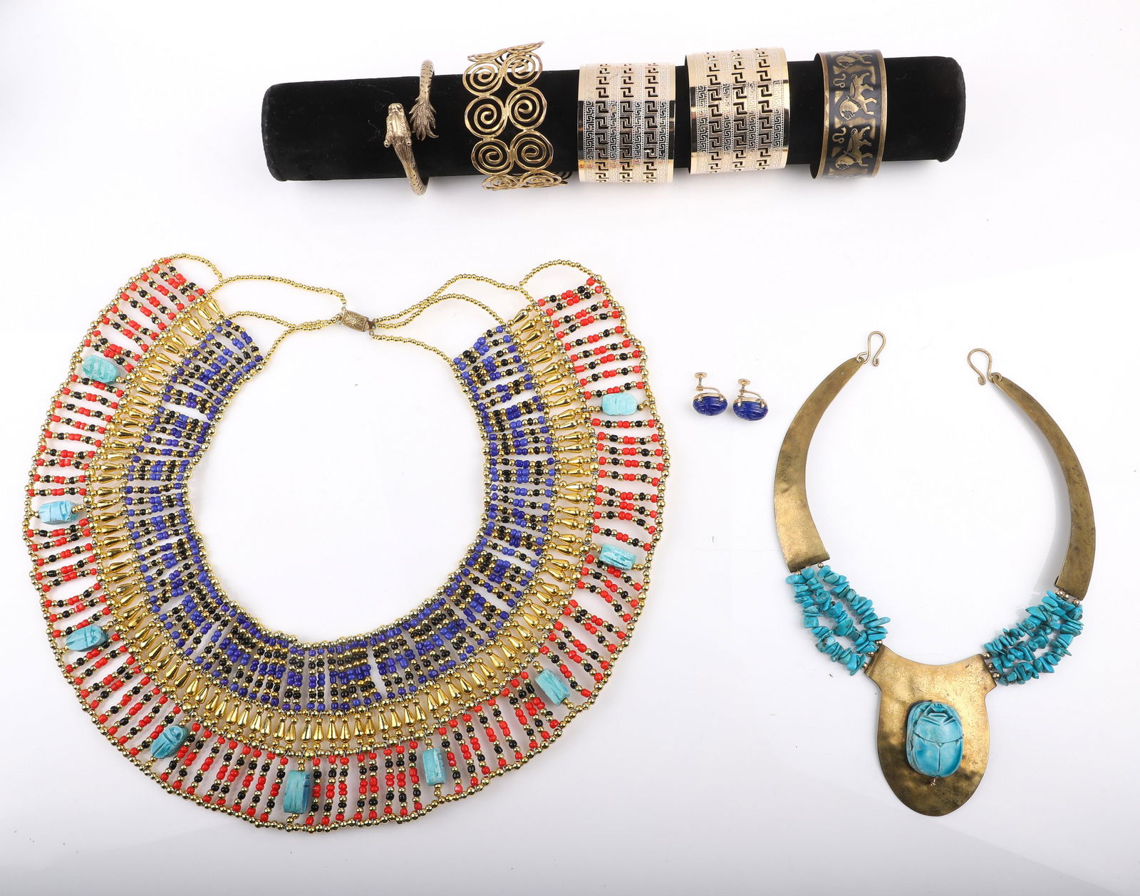 Egyptian Revival Jewelry Grouping (1 of 9)
