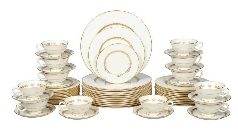 (59) Pcs Lenox Imperial Dinnerware (1465) on Jan 03, 2023 William