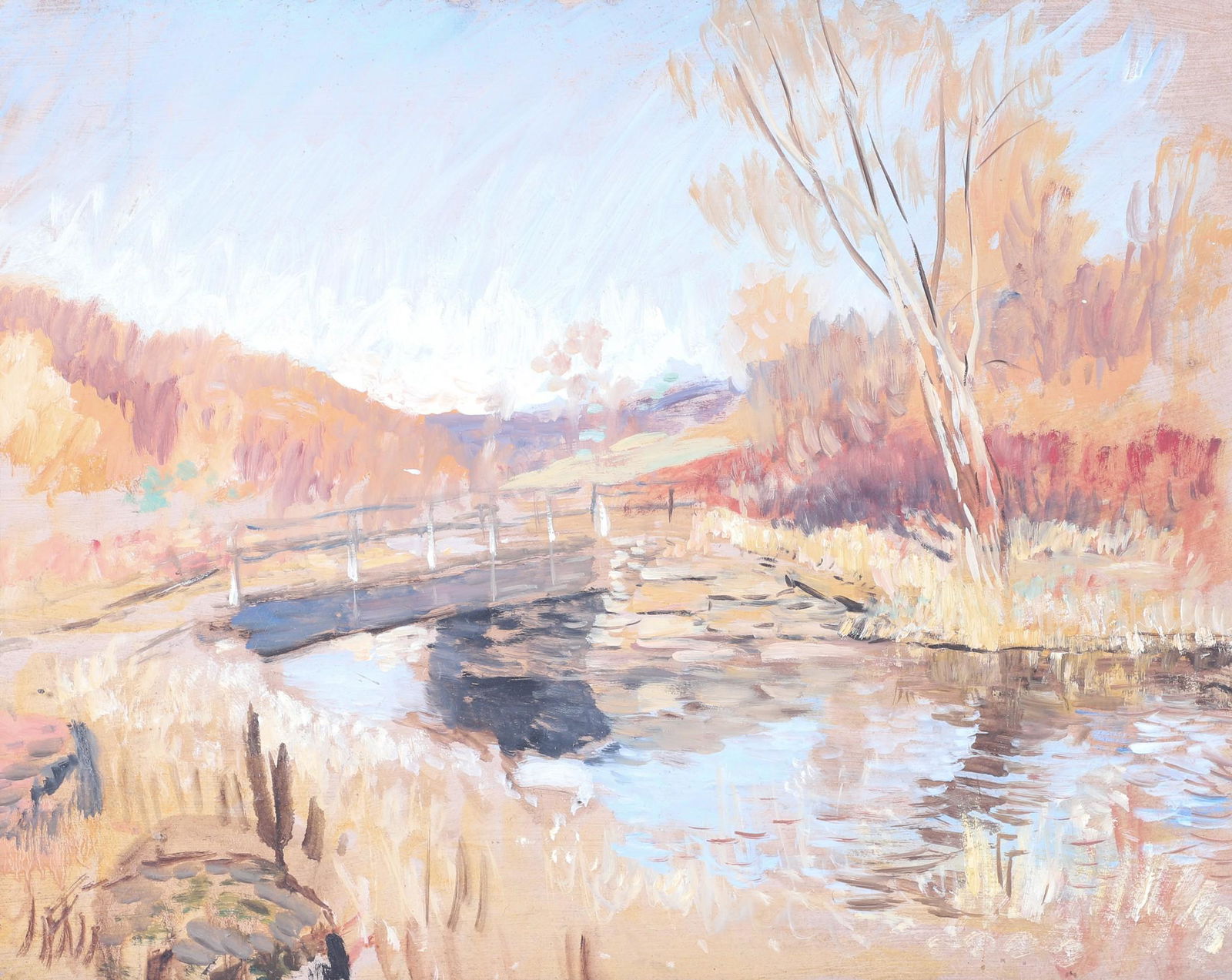 American Impressionist Landscape Painting (1 of 3)