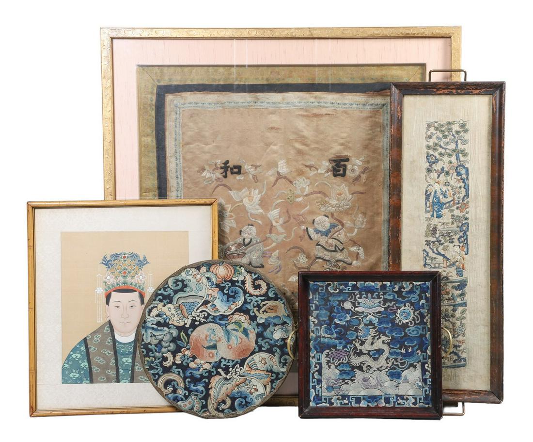 (5) Chinese Embroideries and Watercolor (1 of 20)