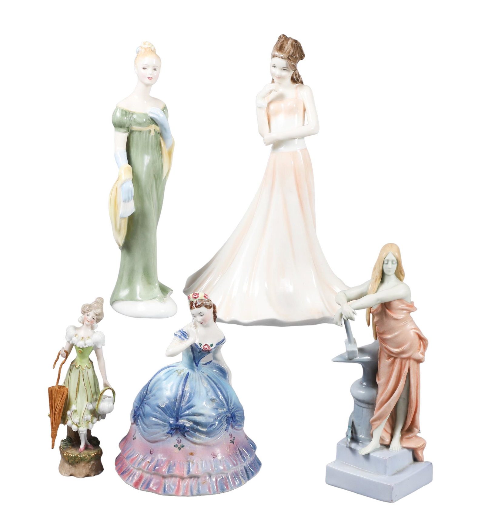 (5) Porcelain Figures (1 of 17)