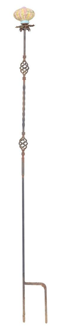 Mackenzie Childs style staked garden decoration (1 of 4)