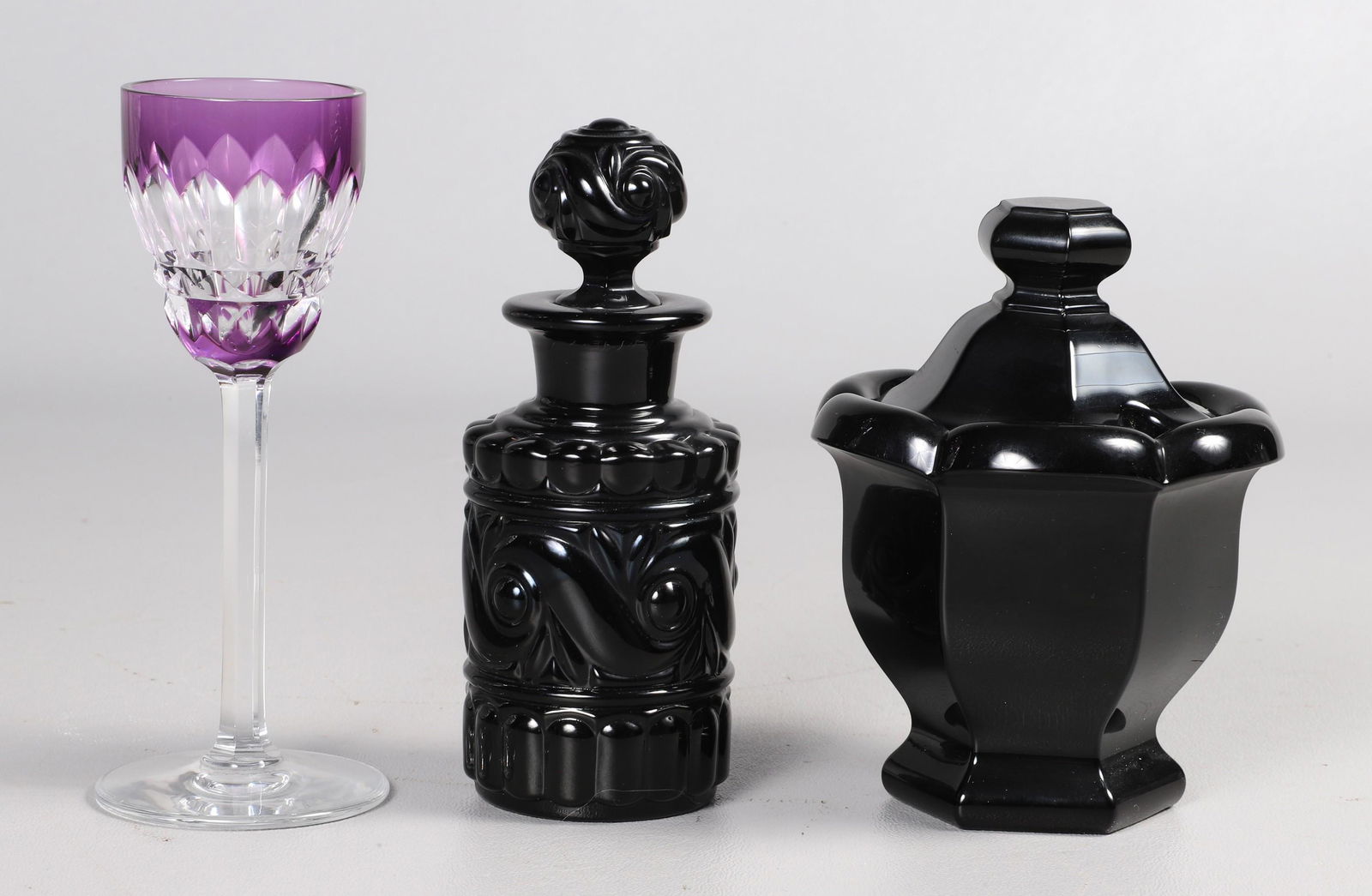 (3) Baccarat Jar, Scent Bottle, Aperitif (1 of 3)