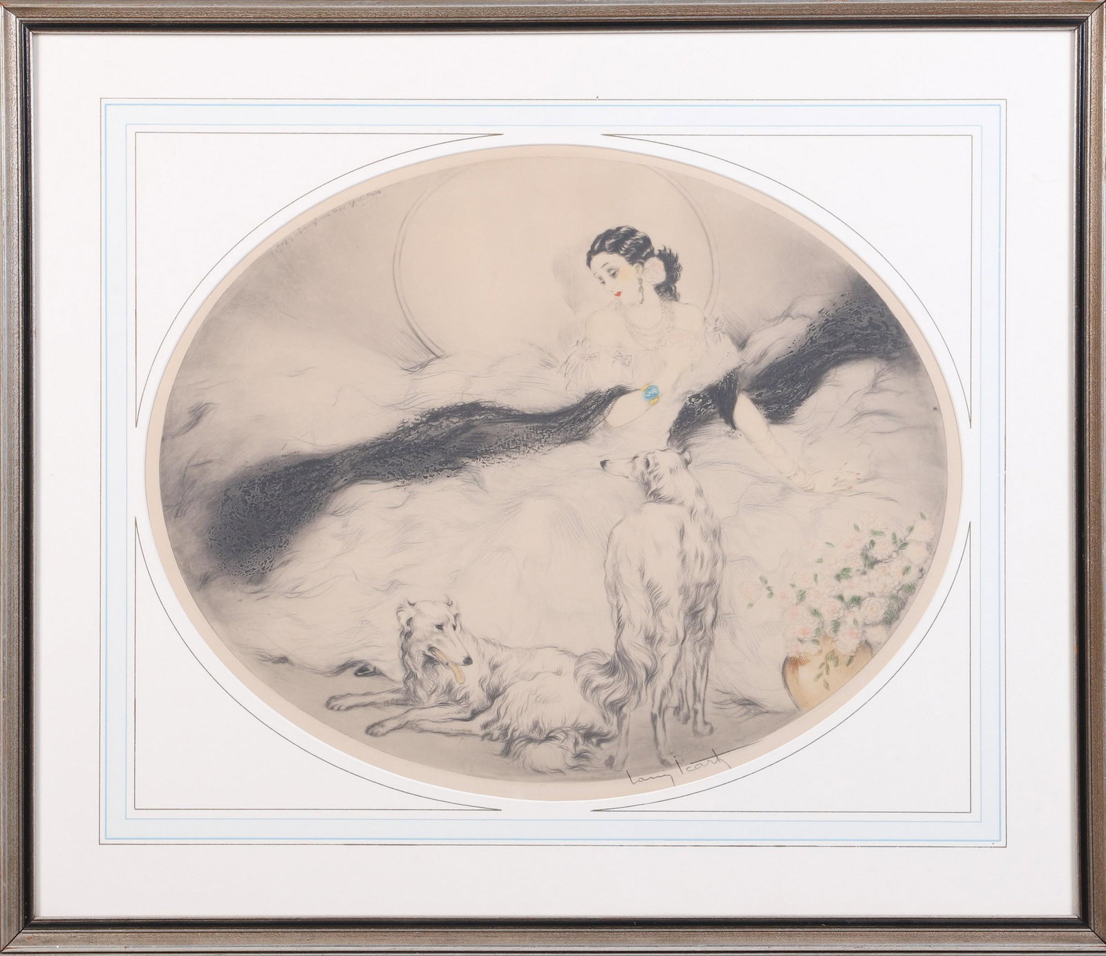 Louis Icart "Lady of the Camelias" (1 of 4)