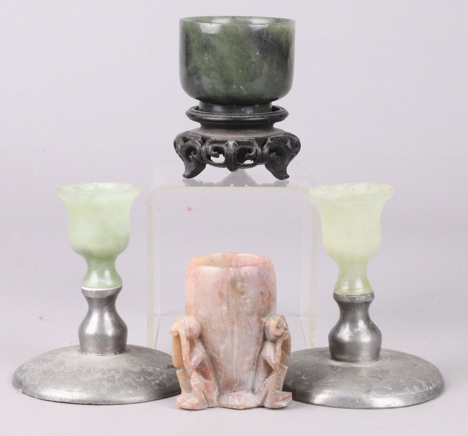 (4) Chinese Stone Items (1 of 3)