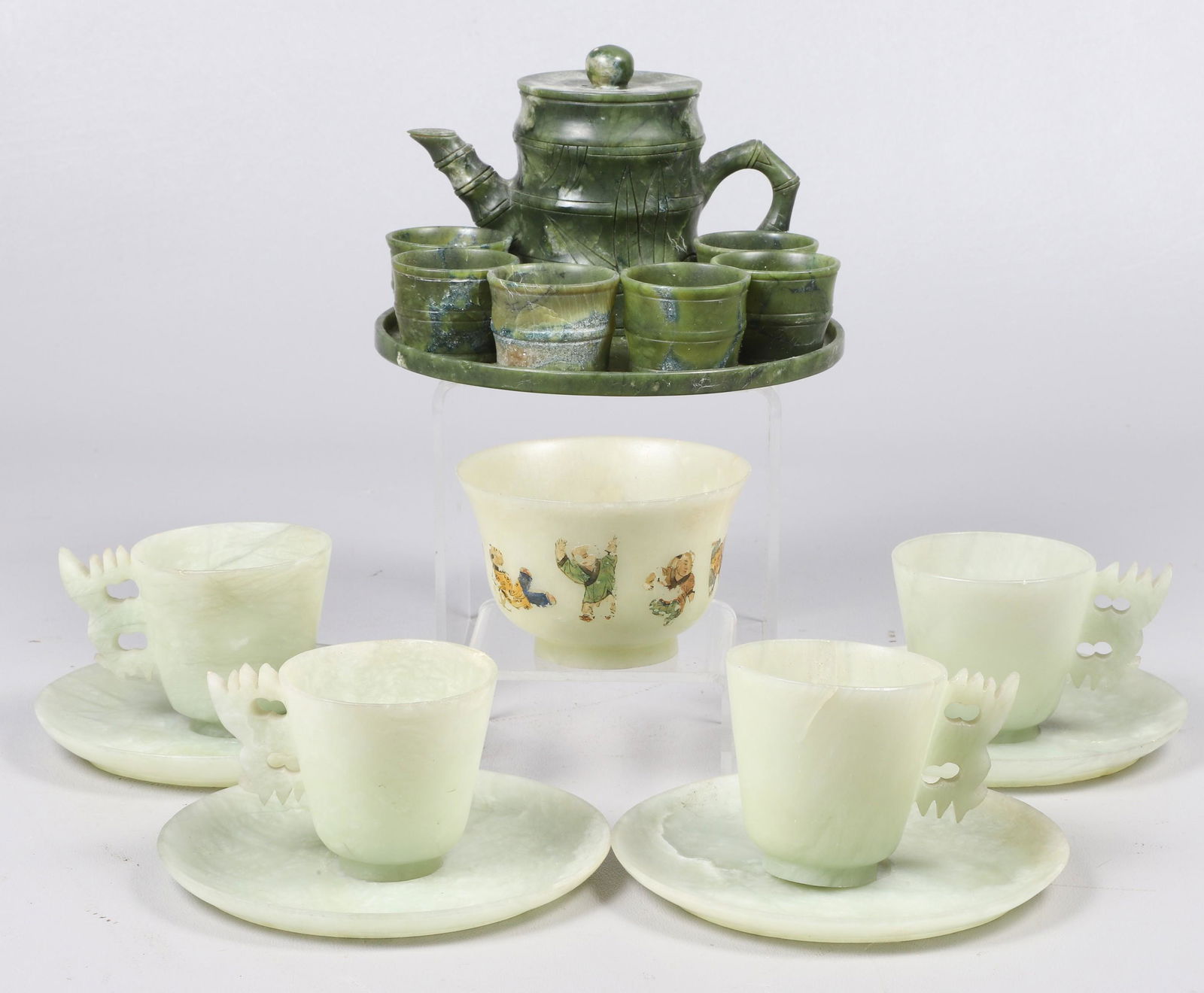 (17) Pcs Chinese Hard Stone (1 of 9)