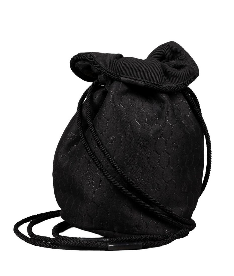 Vintage quilted Christian Dior drawstring purse (1 of 3)