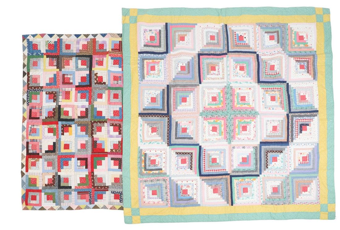 (2) 20th C Quilts (1 of 8)