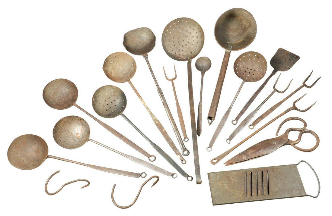 Early Iron Cooking Implements (1 of 1)