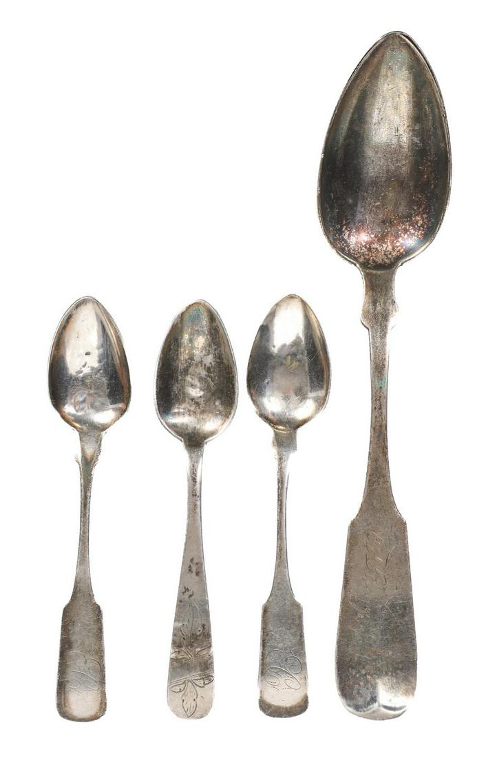 (4) Coin Silver Spoons, 2.735 TO (1 of 4)