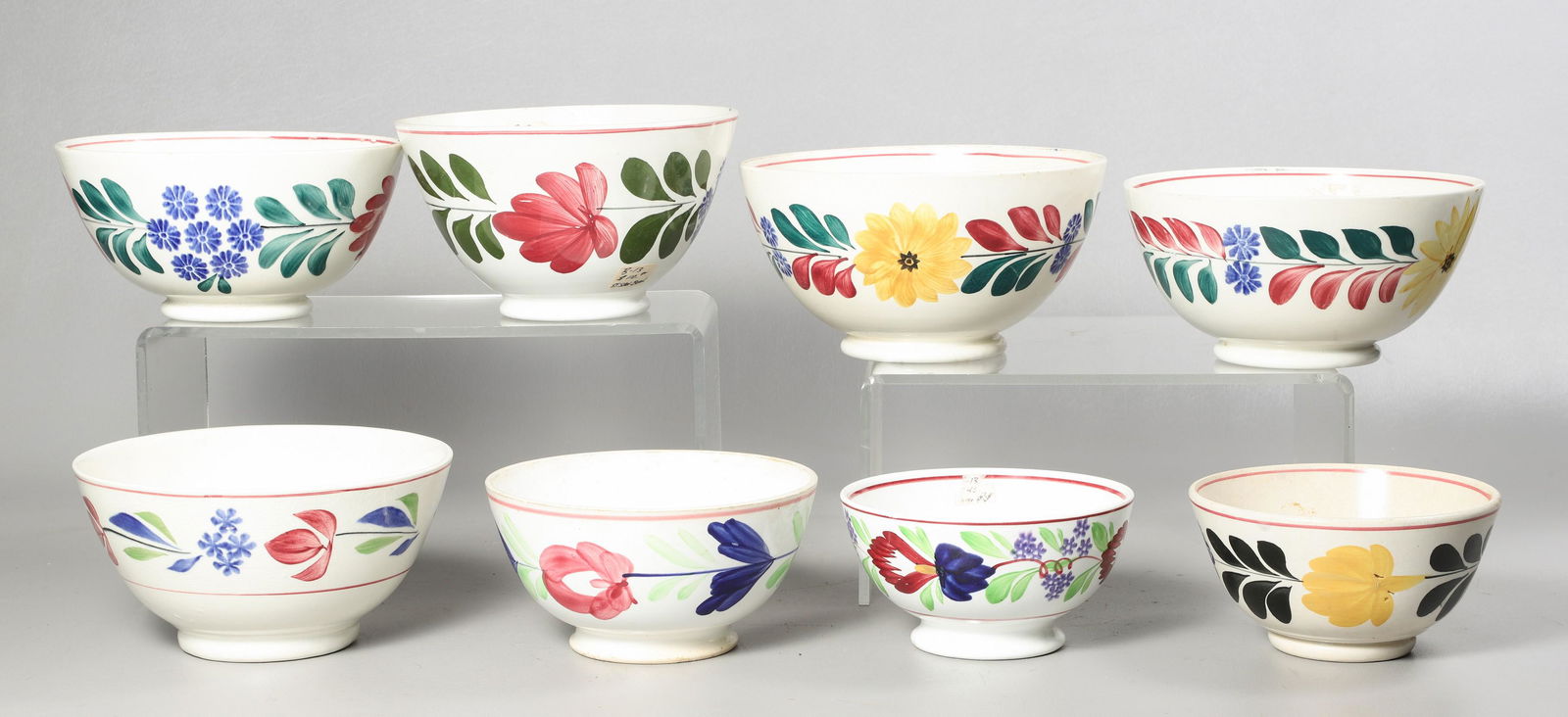 (8) Stick Spatter Bowls (1 of 3)