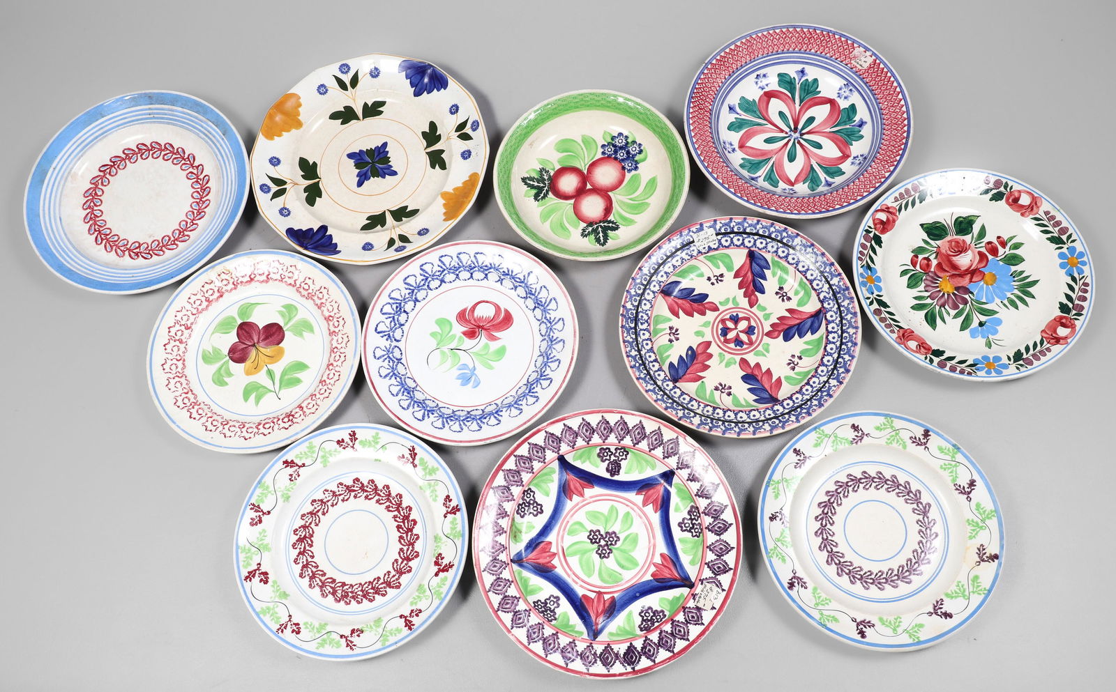 (11) Stick Spatter and Style Plates and Bowls (1 of 2)