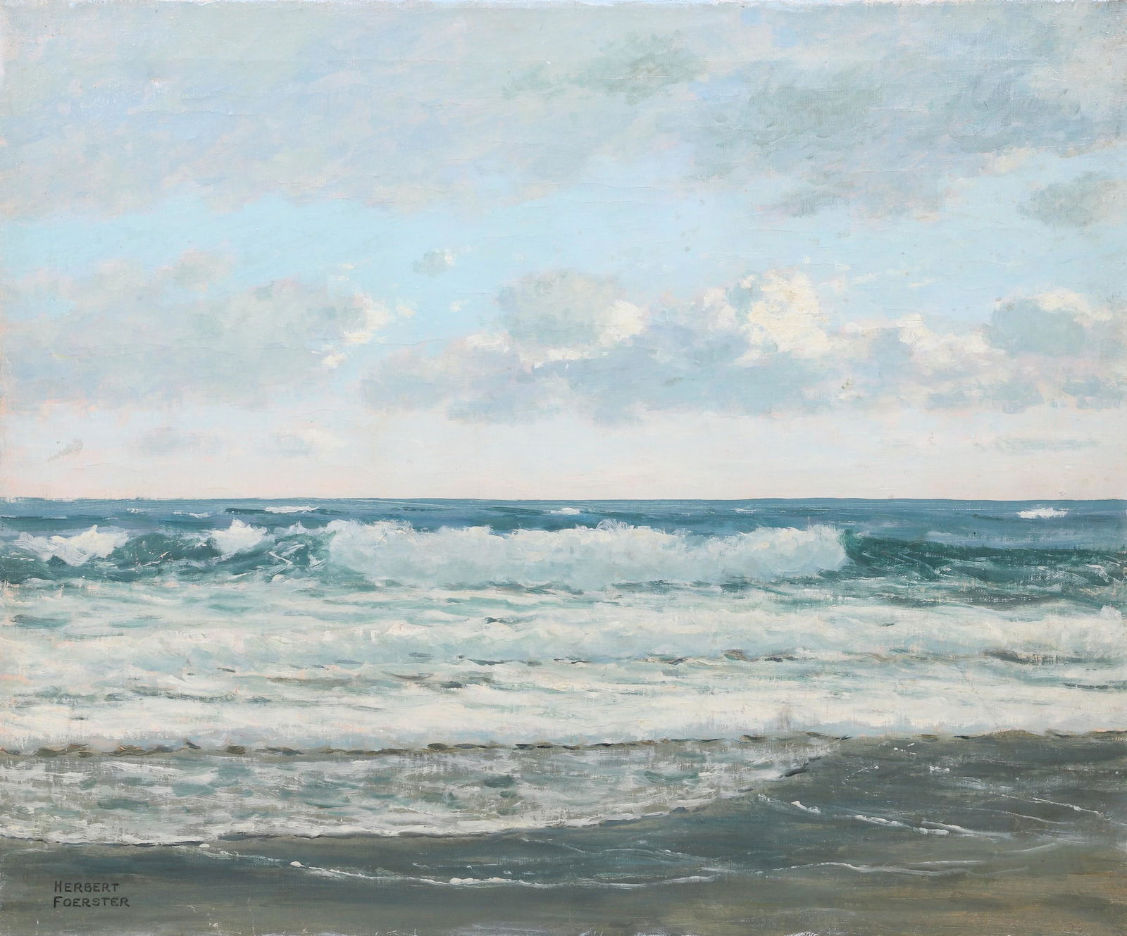 Herbert Foerster Seascape Painting (1 of 4)