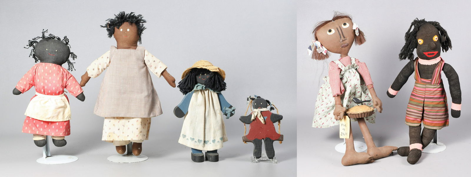 (6) Black Americana Dolls (1 of 6)