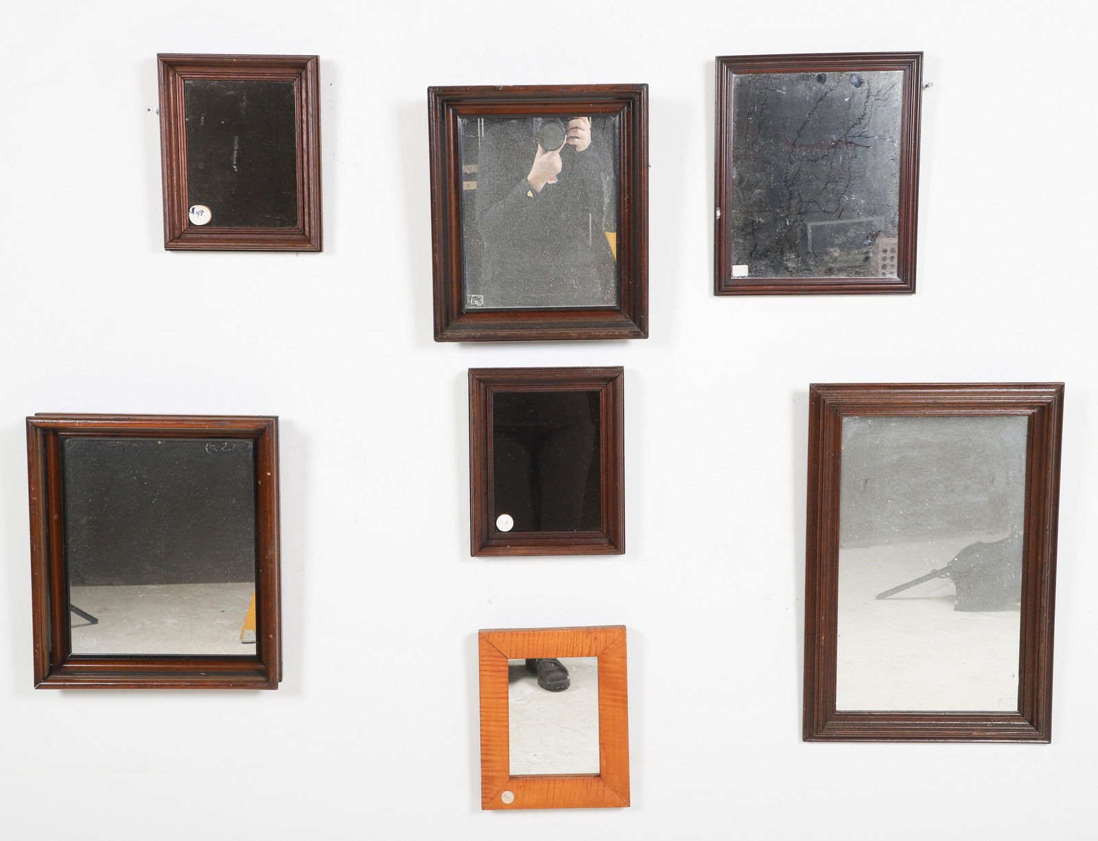 (6) Framed Wall Mirrors (1 of 1)