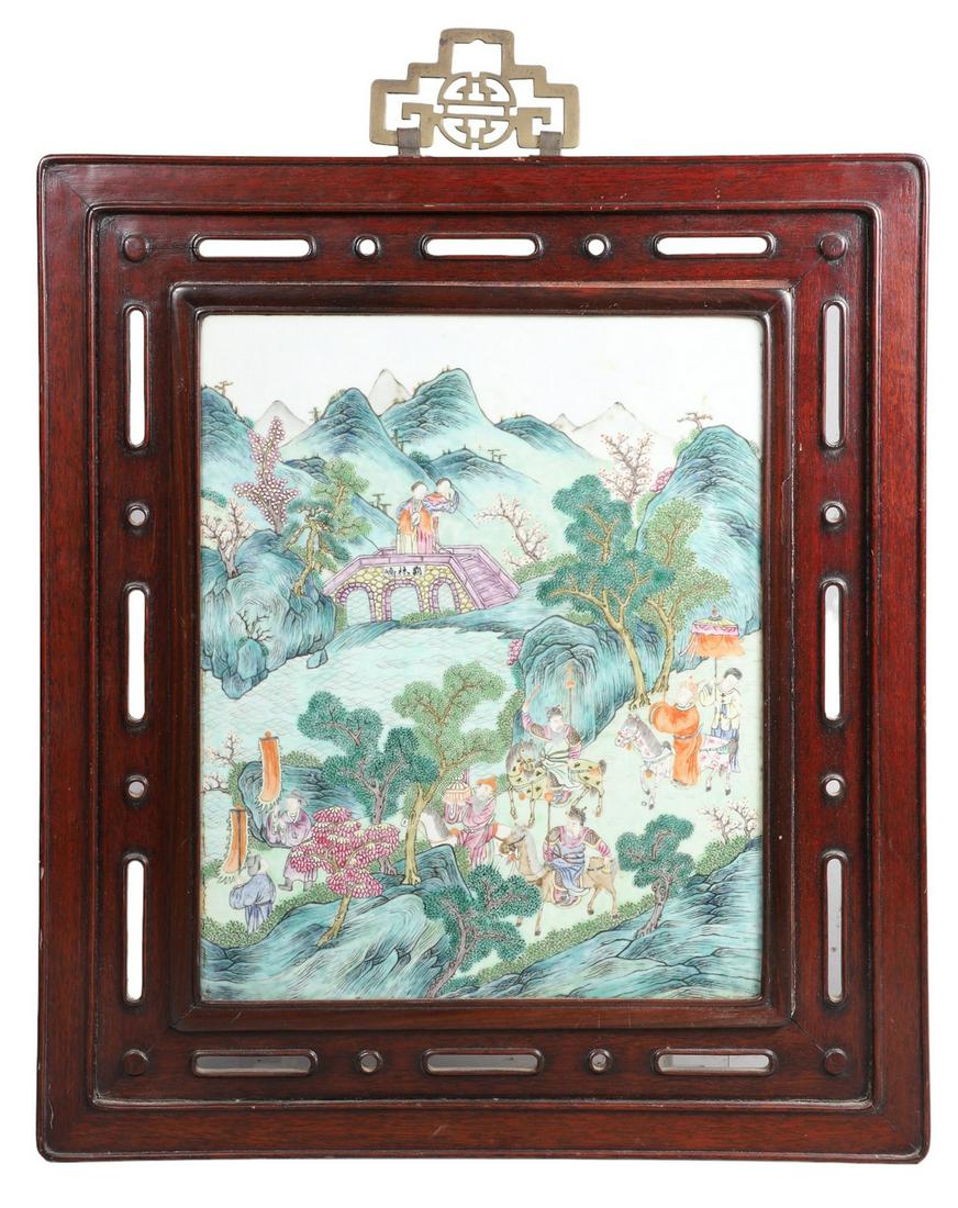 Chinese Porcelain Plaque (1 of 20)