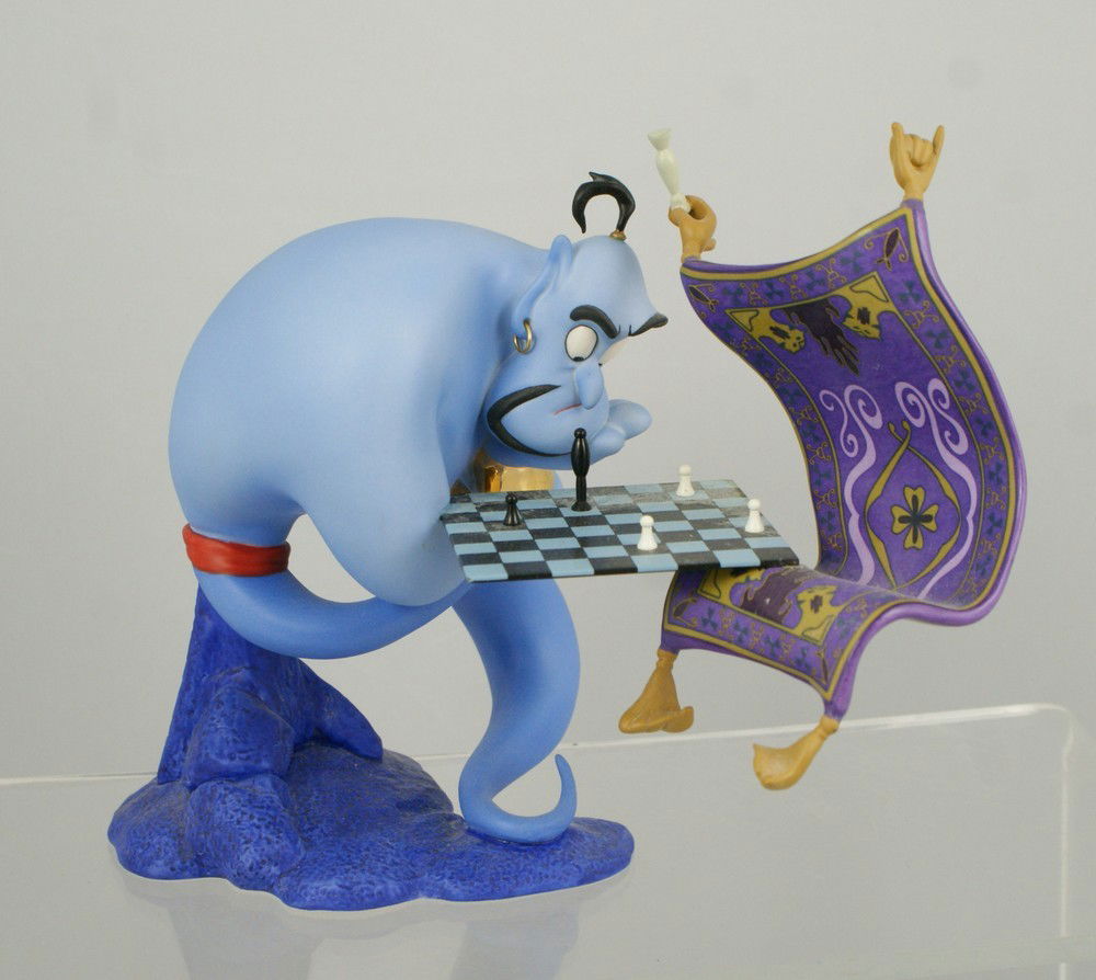 1020 Aladdin, Genie "I'm Losing to a rug", Walt Disney