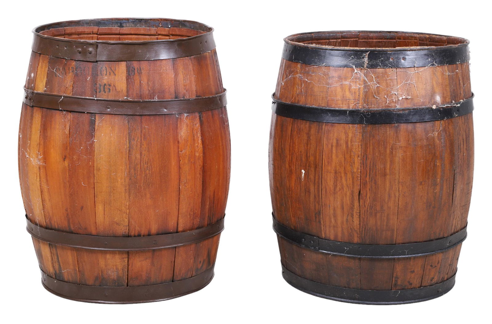 (2) oak barrels (1 of 5)