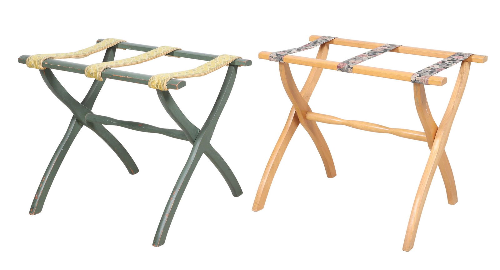 (2) Folding luggage stands (1 of 2)