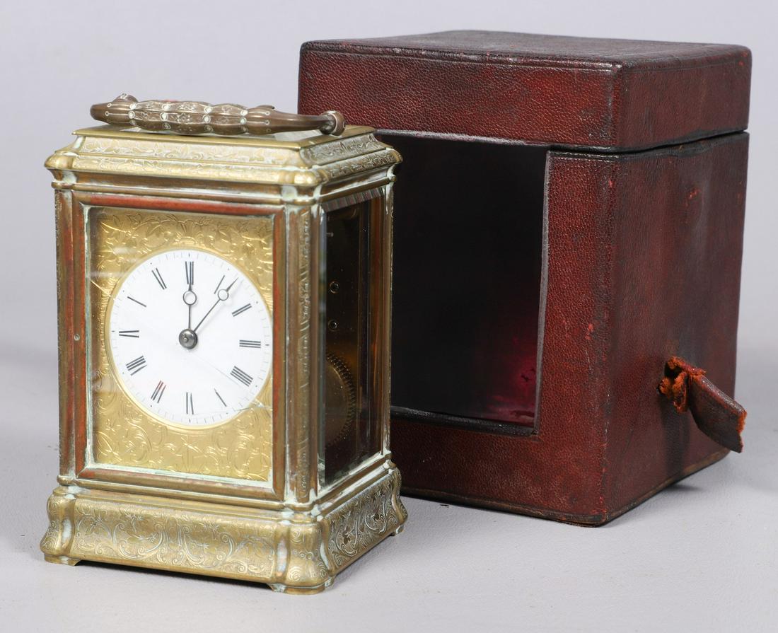 Mid 19th C French Repeater Carriage Clock (1 of 11)