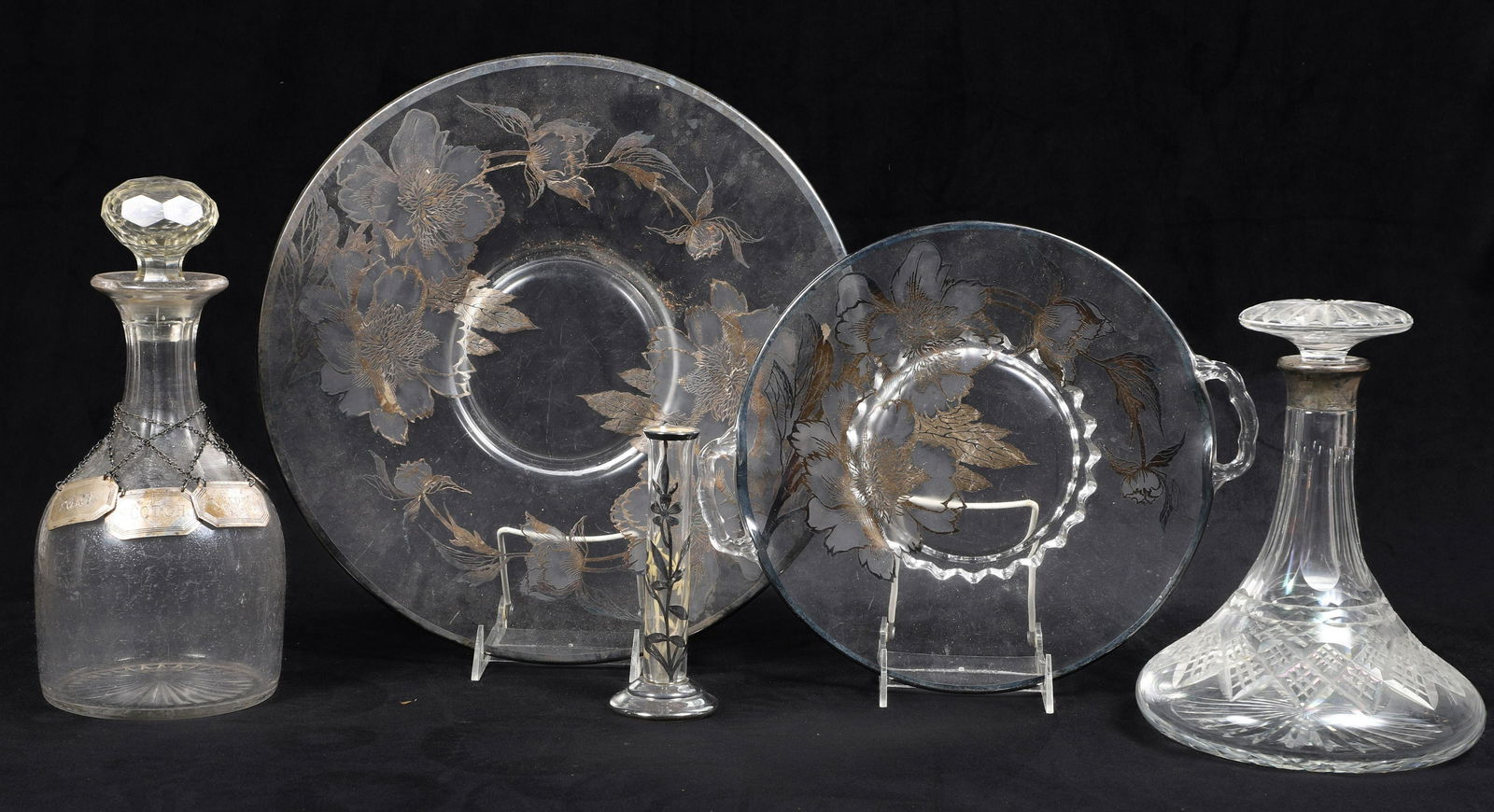 Sterling Mounted Glass Table Articles (1 of 7)