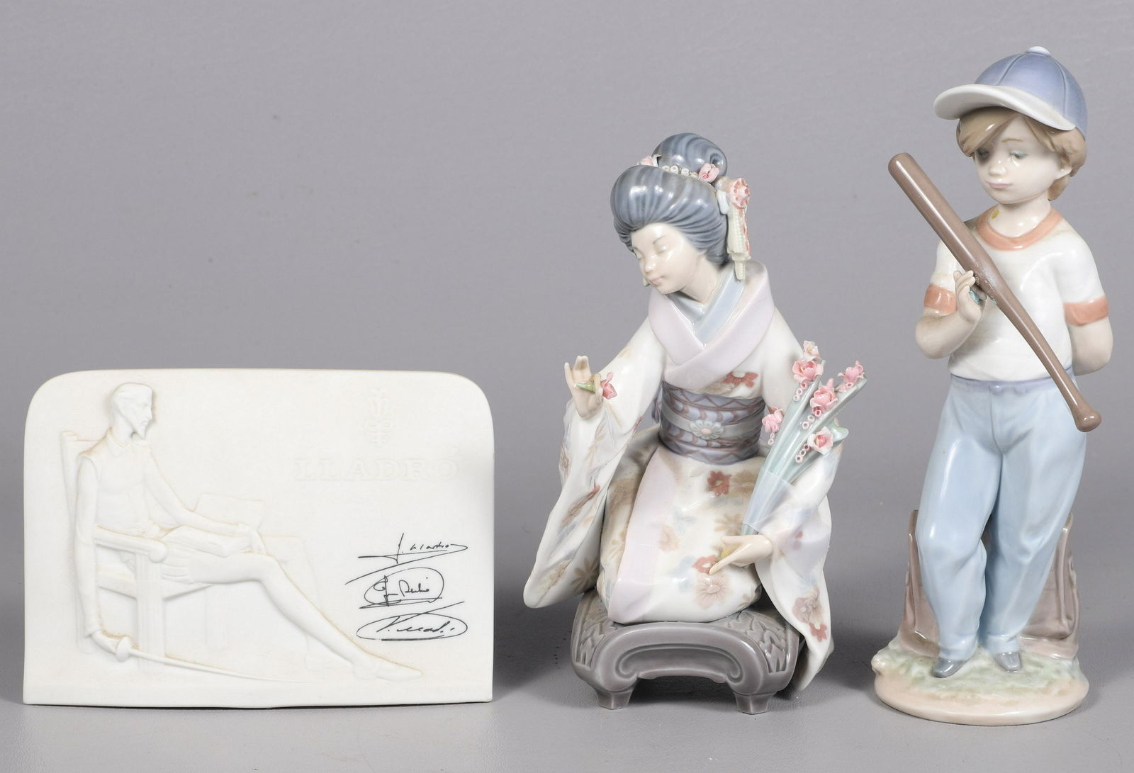 (3) Lladro Porcelain Figurines (1 of 9)