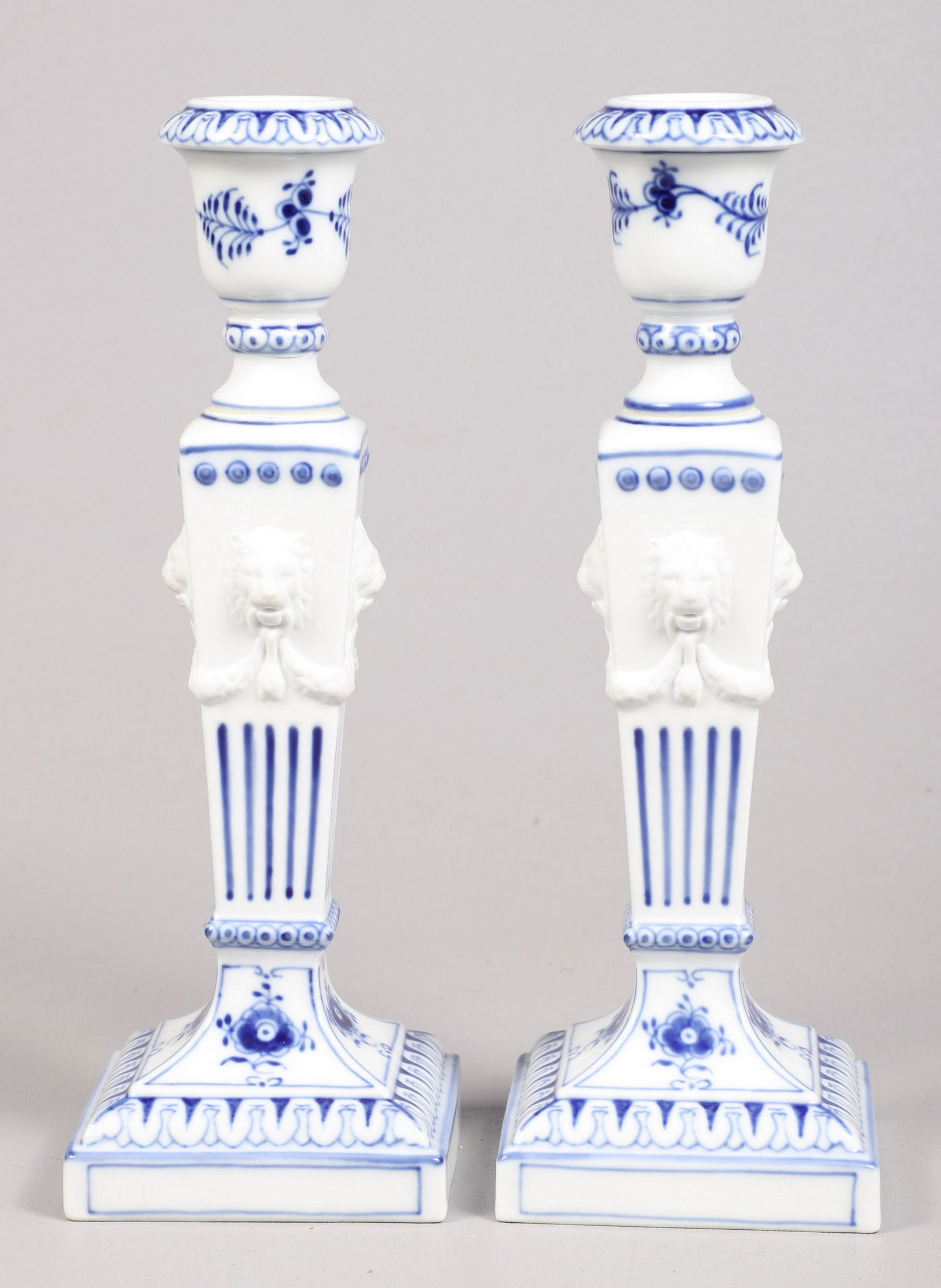 Pair Vintage Royal Copenhagen Candlesticks (1 of 2)