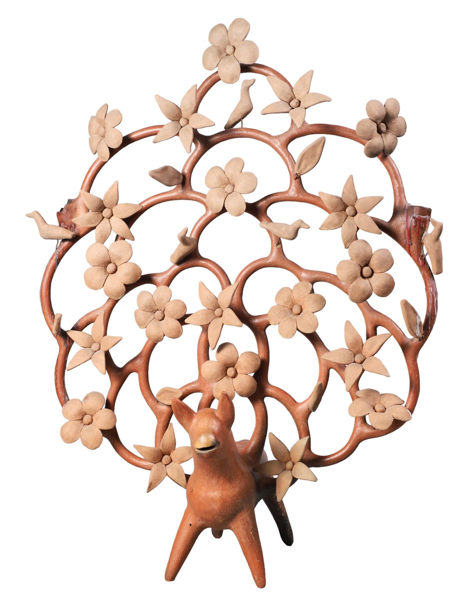 Mexican Folk Art Arbol de la Vida Candelabra (1 of 4)