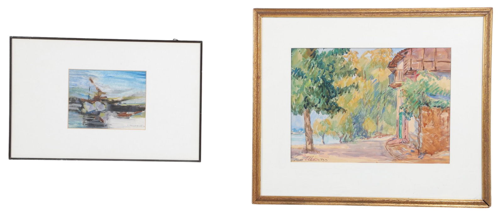 Vernon Ellis & Margot Dewit (2) Paintings (1 of 8)