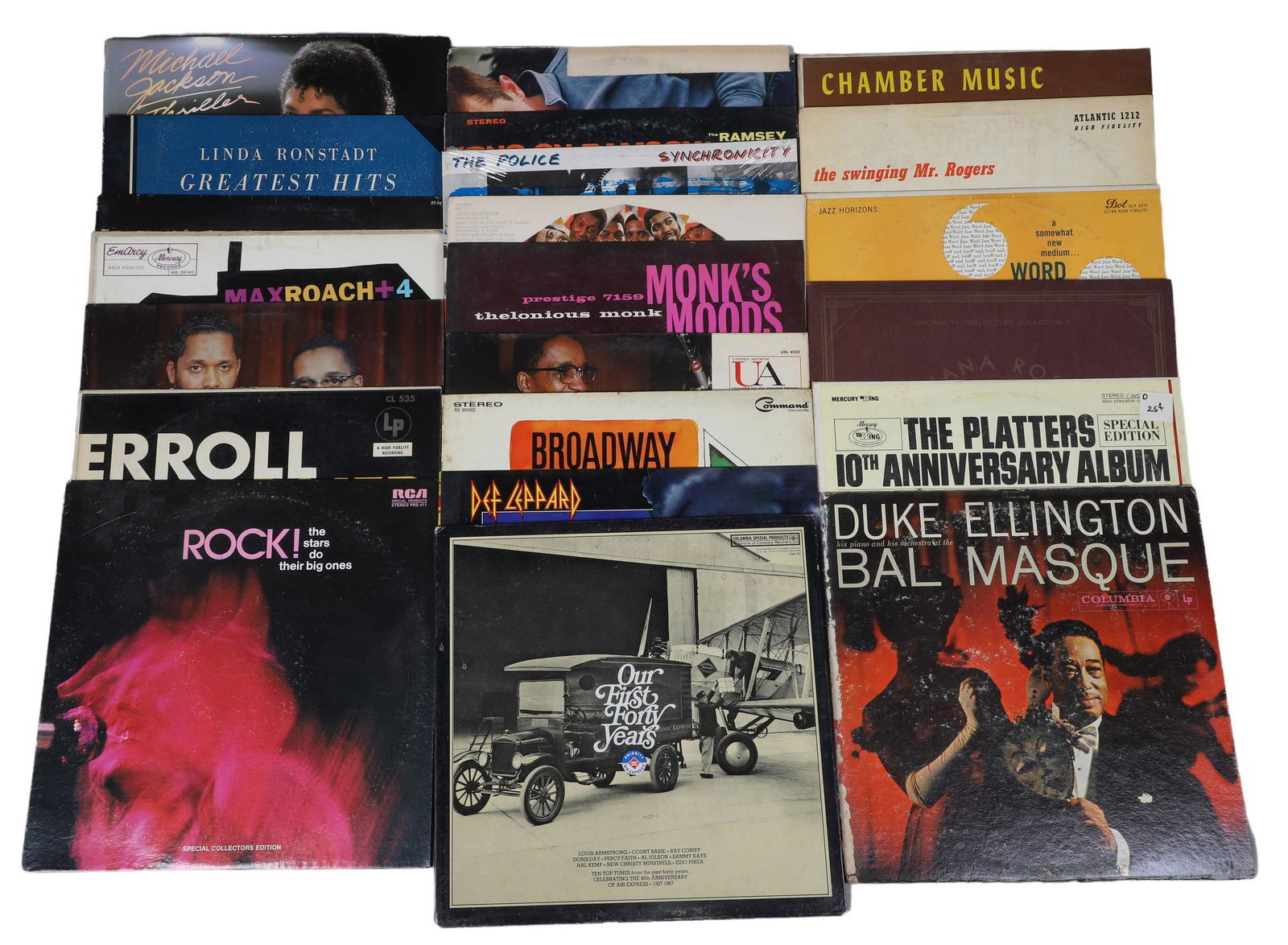 (22) various LPs, including early jazz, soul & pop (1 of 4)