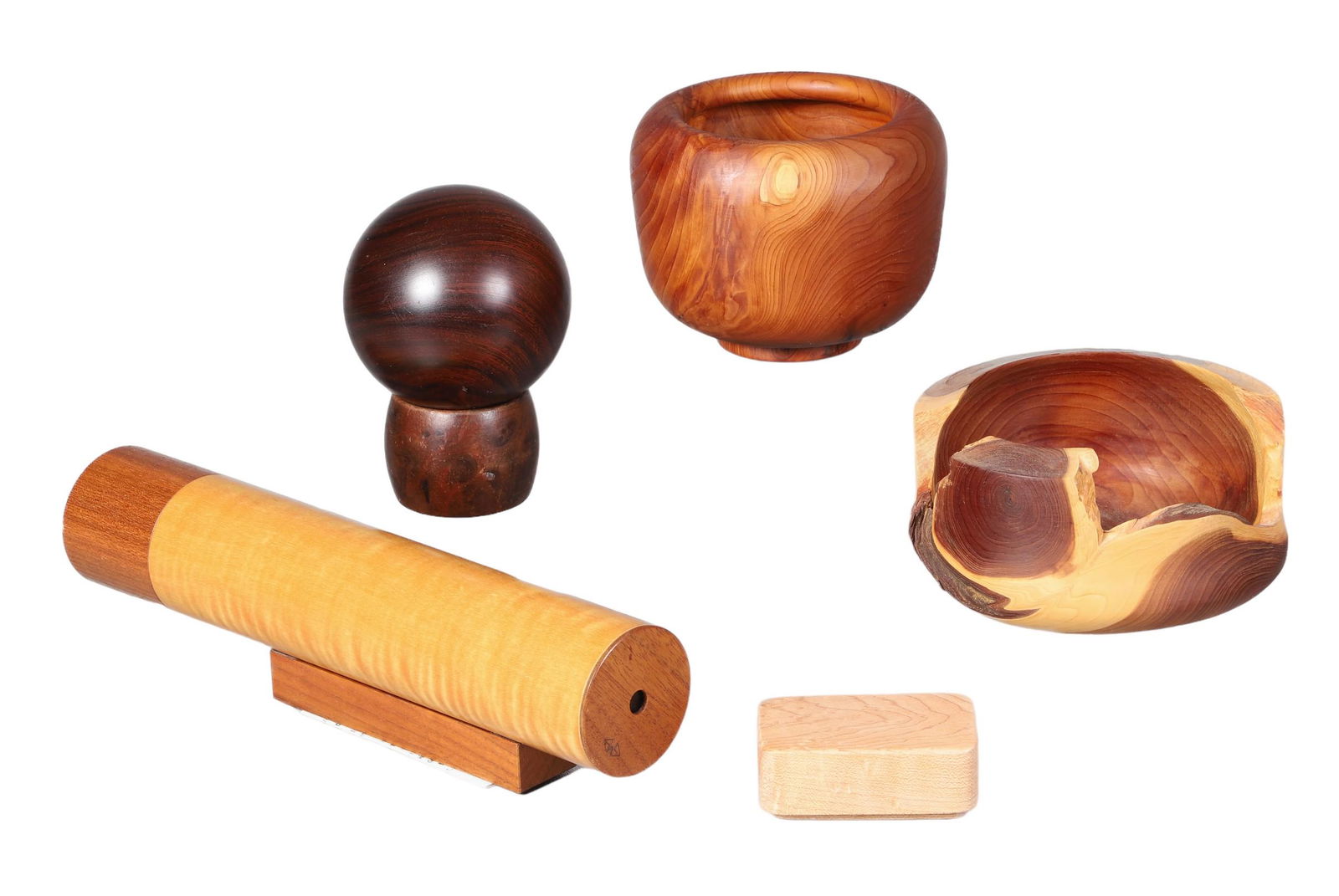 Wood Kaleidoscope, Box, Bowls & Ball (1 of 12)