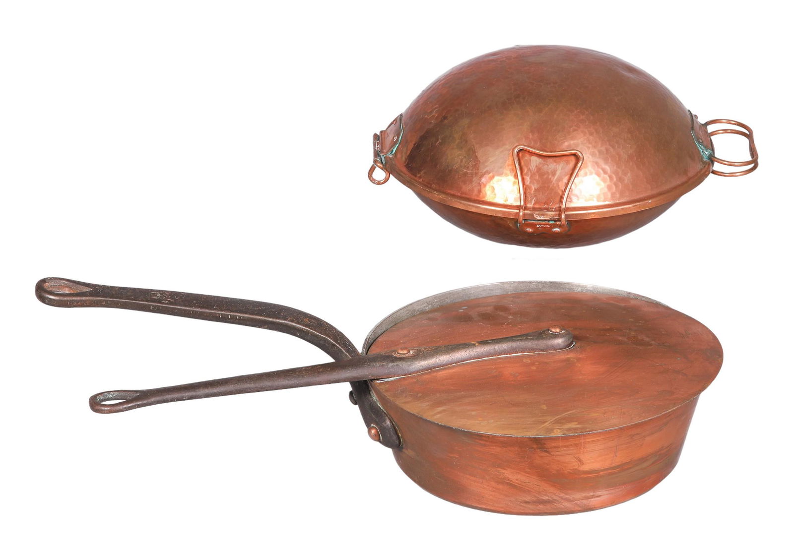(2) Copper Pots (1 of 7)