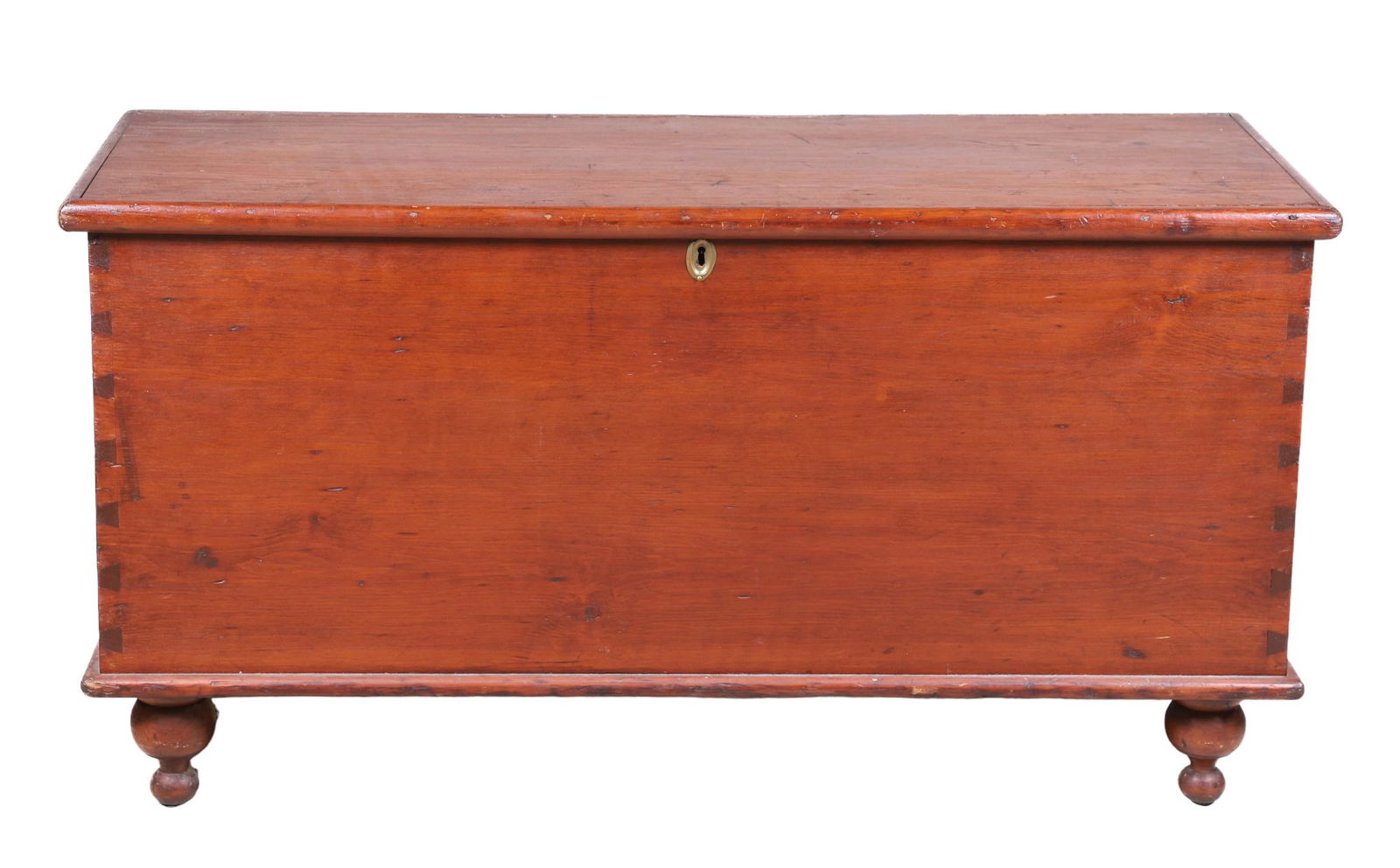 Pine dovetailed blanket chest (1 of 10)