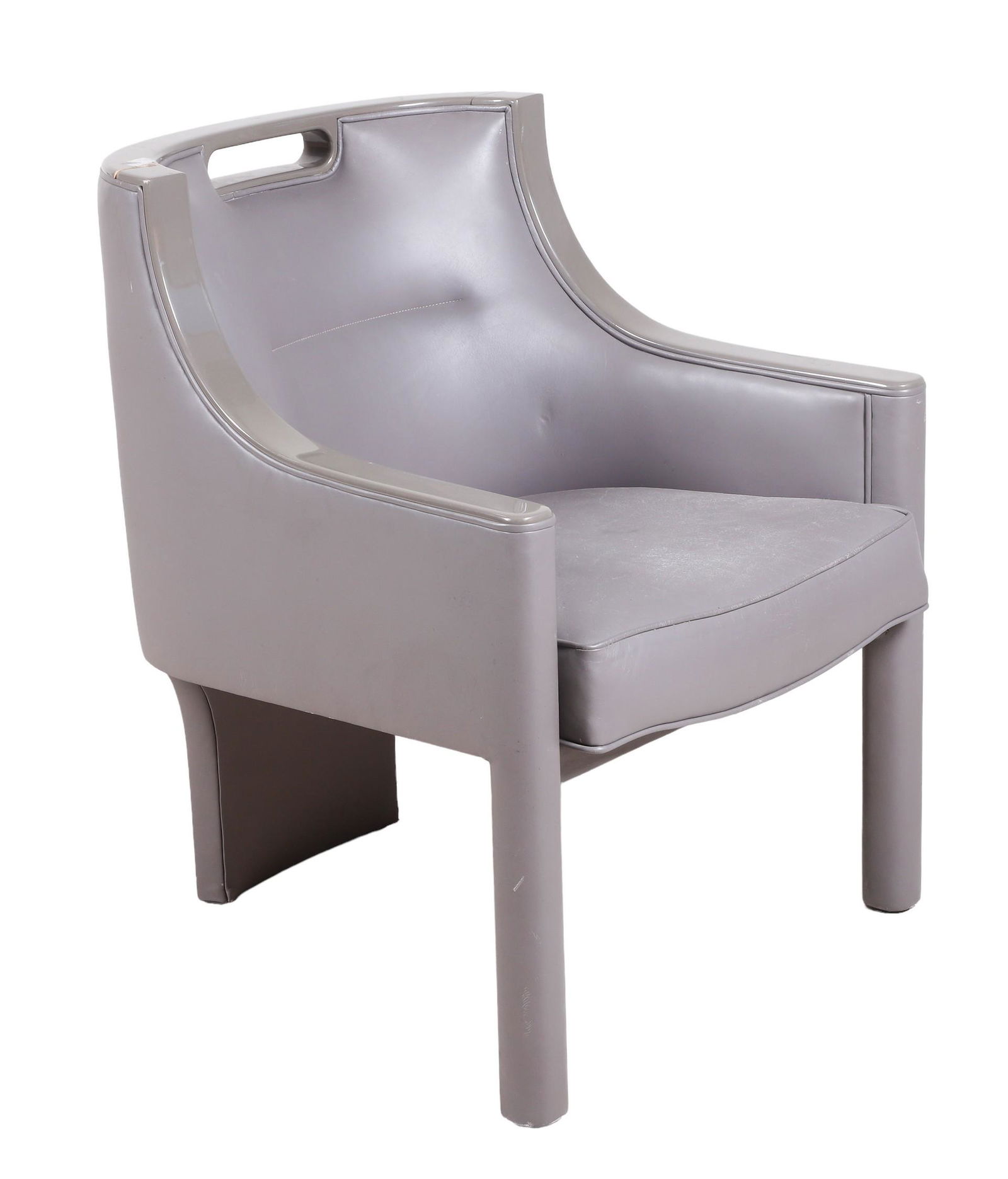 Vladimir Kagan Designs leather armchair (1 of 10)