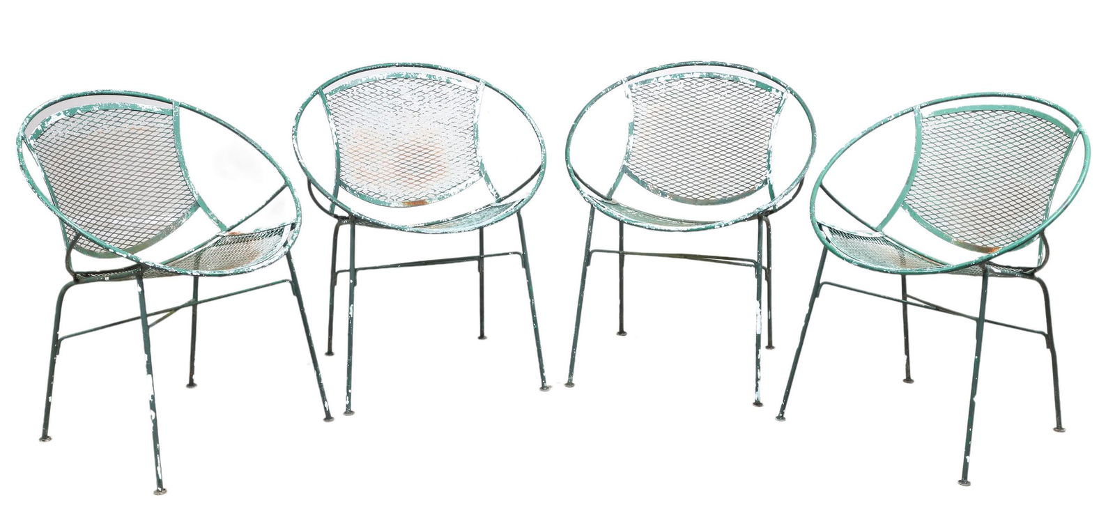 (4) Tempestini for Salterini patio "Hoop" lounge chairs (1 of 2)