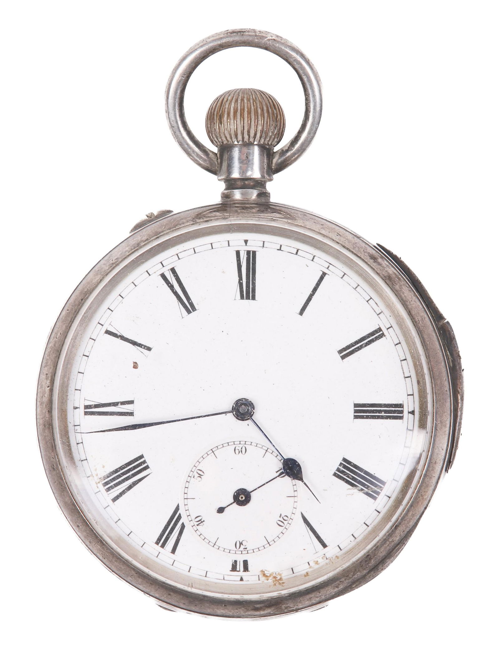 Silver Swiss Repeater OF Pocket Watch (1 of 6)