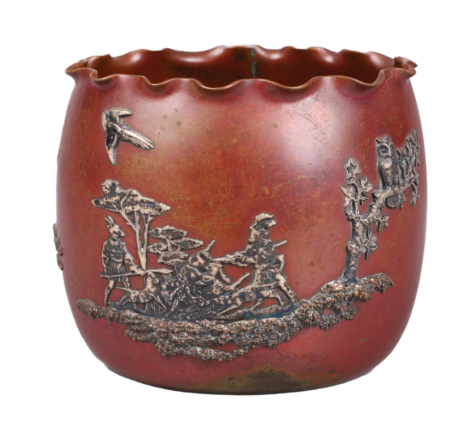 Gorham Mixed Metal Jardiniere (1 of 5)