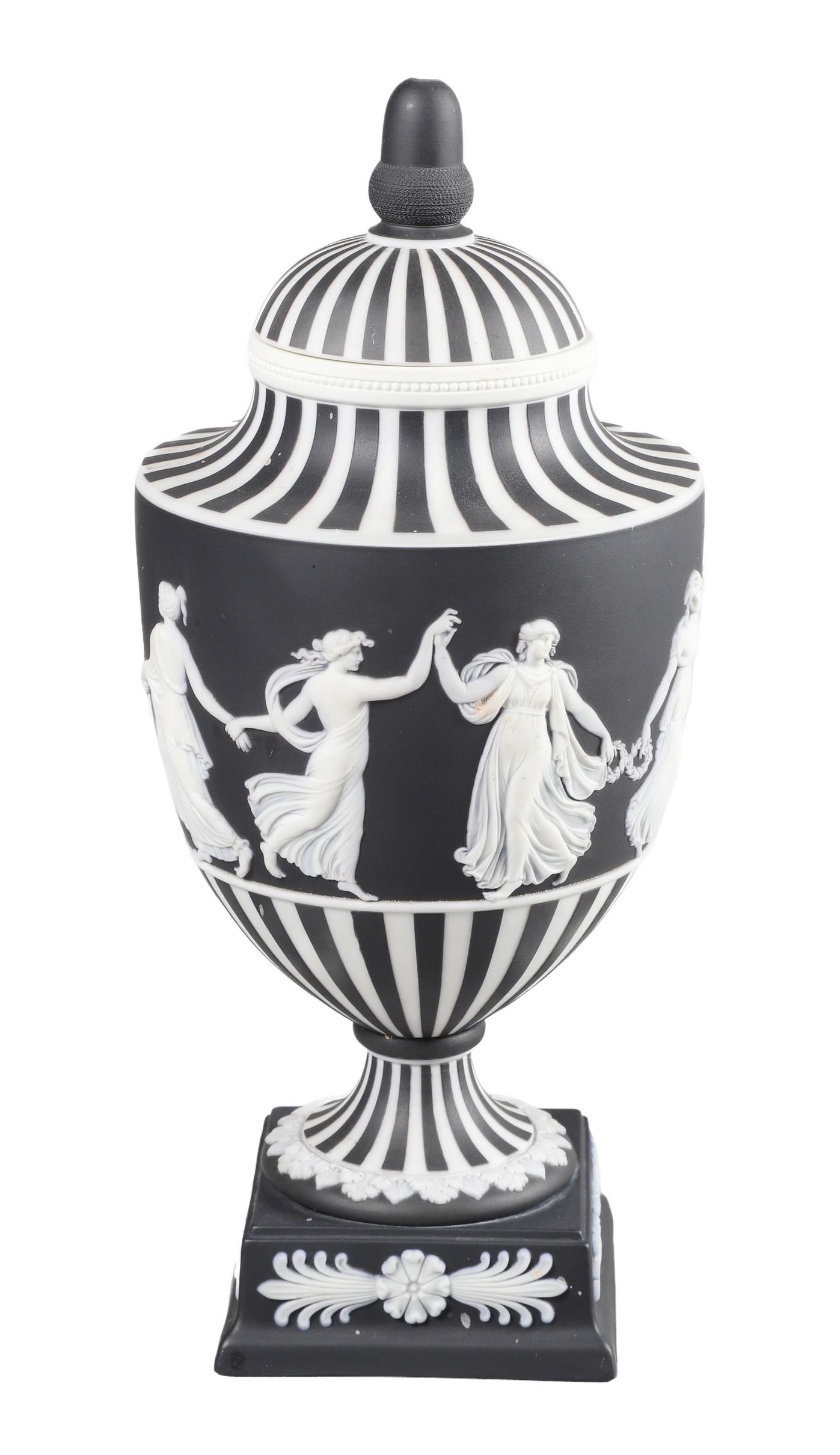 Wedgwood Jasperware Dancing Hours Urn (1 of 15)