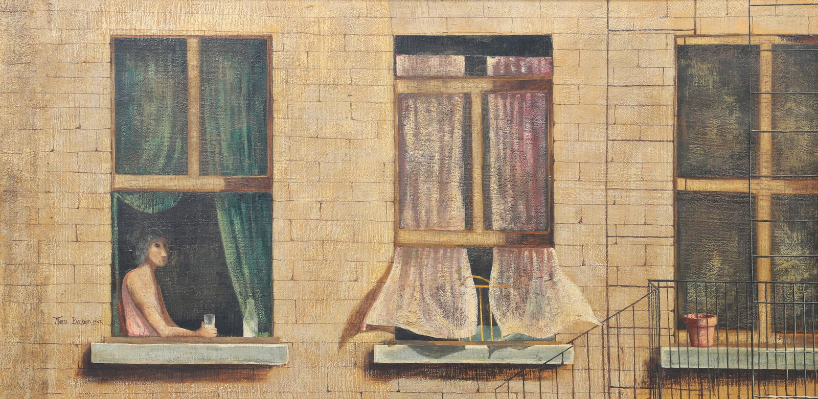 Marta Beckert "Woman in the Window" (1 of 4)